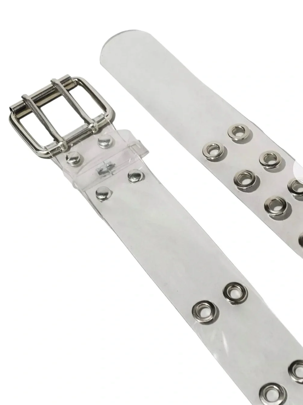 Plastic Double Eyelet Belt